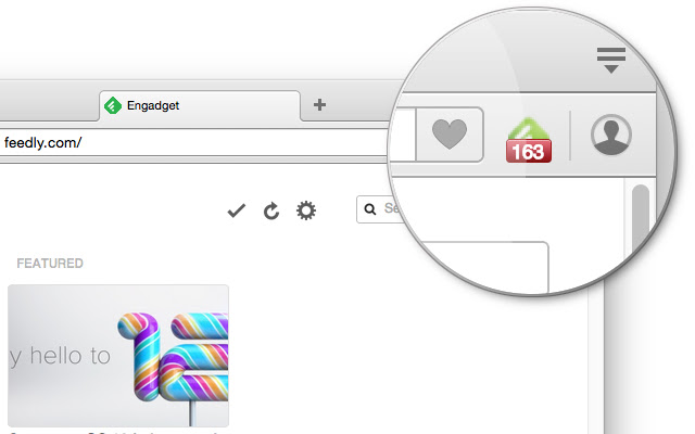 Notifier for Feedly™  from Chrome web store to be run with OffiDocs Chromium online