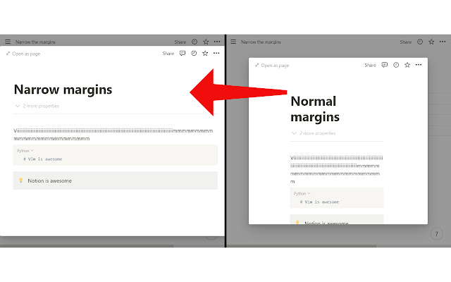 Notion Tweaks  from Chrome web store to be run with OffiDocs Chromium online