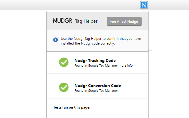 Nudgr Helper  from Chrome web store to be run with OffiDocs Chromium online