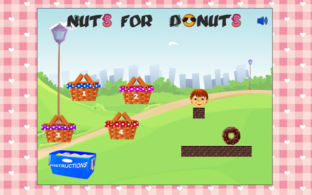 Nuts For Donuts  from Chrome web store to be run with OffiDocs Chromium online