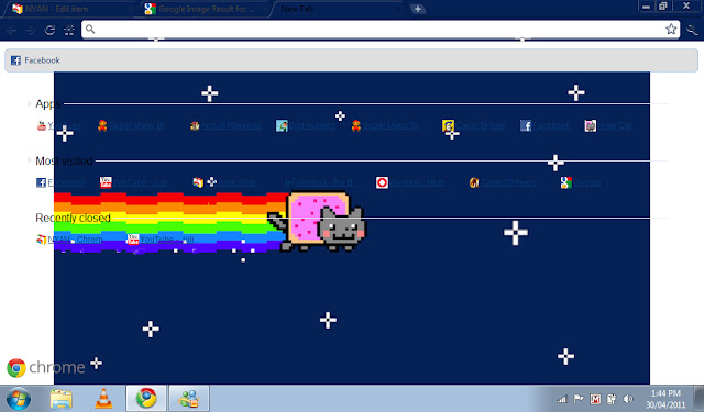 NYAN  from Chrome web store to be run with OffiDocs Chromium online