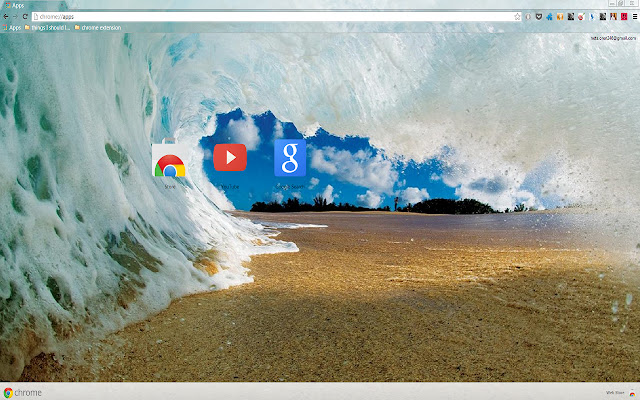 Ocean Wave  from Chrome web store to be run with OffiDocs Chromium online