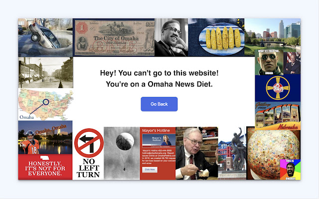 Omaha News Diet  from Chrome web store to be run with OffiDocs Chromium online