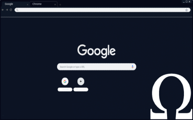 Omega Theme  from Chrome web store to be run with OffiDocs Chromium online