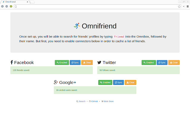 Omnifriend  from Chrome web store to be run with OffiDocs Chromium online