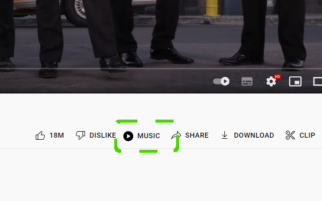 Open in Youtube Music  from Chrome web store to be run with OffiDocs Chromium online