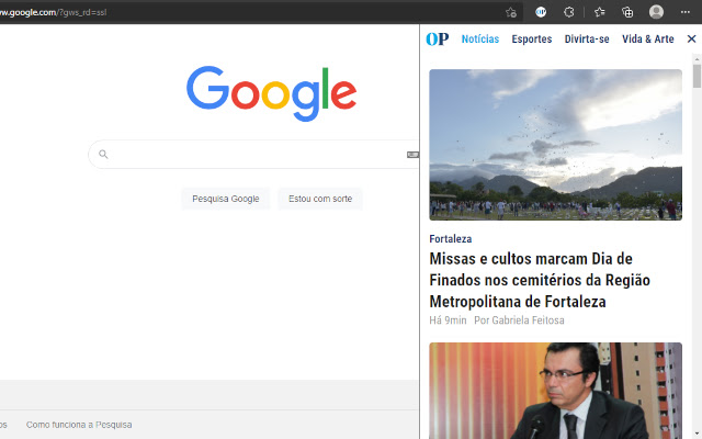 O POVO  from Chrome web store to be run with OffiDocs Chromium online