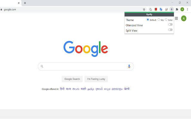 Optify  from Chrome web store to be run with OffiDocs Chromium online