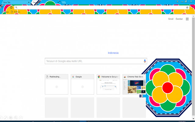 Oriental Batik  from Chrome web store to be run with OffiDocs Chromium online