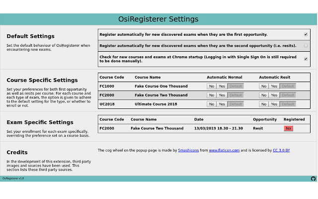 OsiRegisterer  from Chrome web store to be run with OffiDocs Chromium online