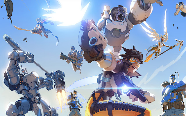 Overwatch 4K HD Theme  from Chrome web store to be run with OffiDocs Chromium online