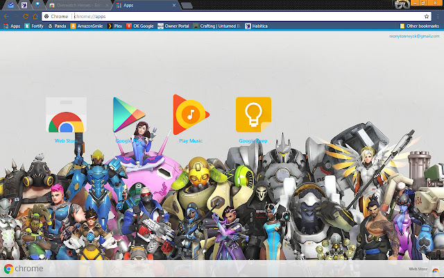 Overwatch Heroes  from Chrome web store to be run with OffiDocs Chromium online