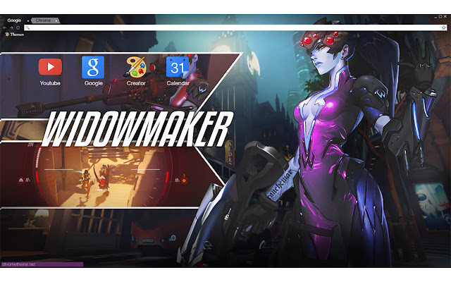 Overwatch Widowmaker 1920x1080 Fan Design  from Chrome web store to be run with OffiDocs Chromium online