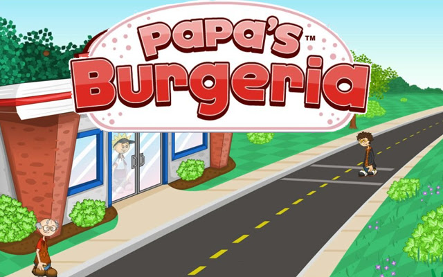 Papa’s Burgeria  from Chrome web store to be run with OffiDocs Chromium online