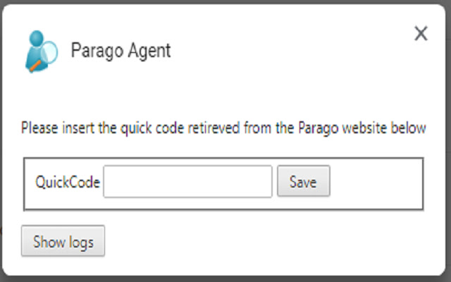 Parago Agent  from Chrome web store to be run with OffiDocs Chromium online