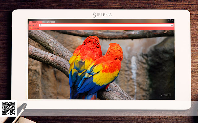 Parrots (Sielena theme)  from Chrome web store to be run with OffiDocs Chromium online