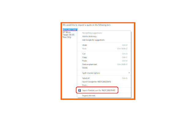 Partstat Search  from Chrome web store to be run with OffiDocs Chromium online