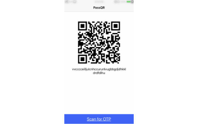 PassQR  from Chrome web store to be run with OffiDocs Chromium online