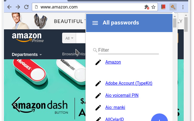 Password Safe  from Chrome web store to be run with OffiDocs Chromium online