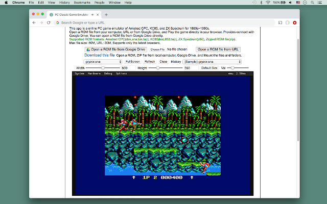 PC Classic Game Emulators  from Chrome web store to be run with OffiDocs Chromium online