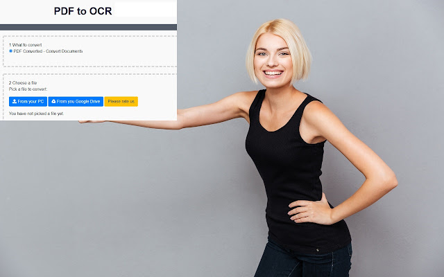 PDF to OCR  from Chrome web store to be run with OffiDocs Chromium online