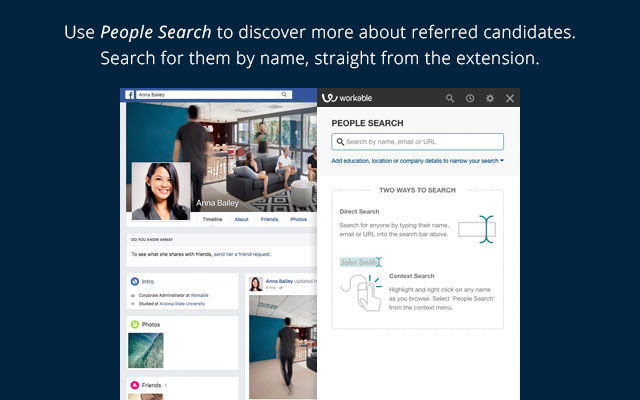 People Search email and resume finder  from Chrome web store to be run with OffiDocs Chromium online