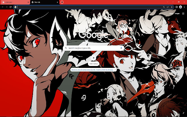 Persona 5 Royal Browser Theme  from Chrome web store to be run with OffiDocs Chromium online