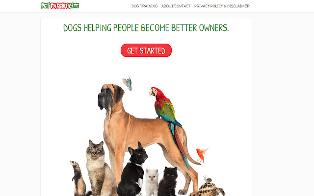 Pet Parent Life Dog Training  from Chrome web store to be run with OffiDocs Chromium online