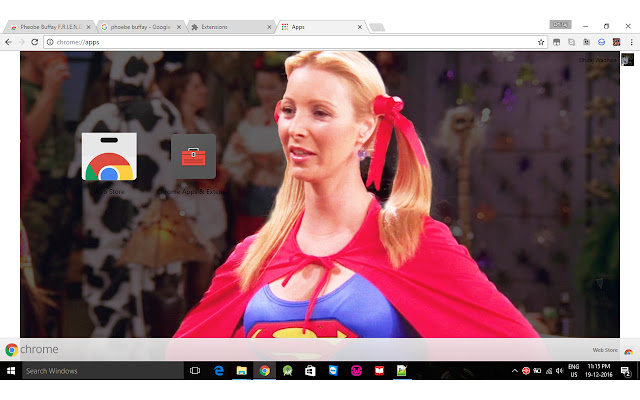 Pheobe Buffay F.R.I.E.N.D.S Theme  from Chrome web store to be run with OffiDocs Chromium online