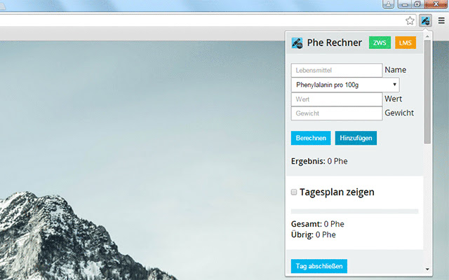 Phe Rechner  from Chrome web store to be run with OffiDocs Chromium online