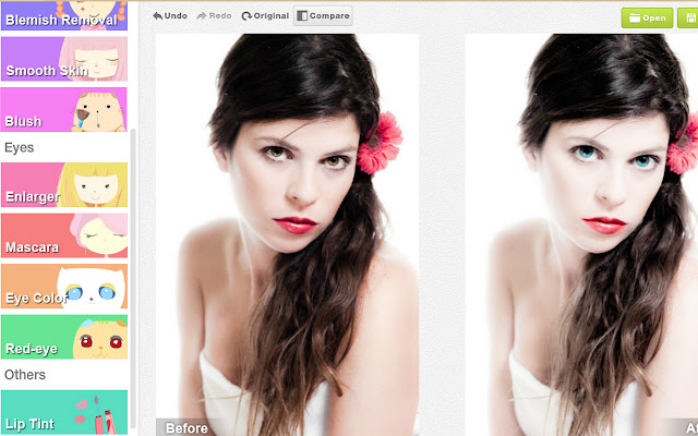 Photo Editor  from Chrome web store to be run with OffiDocs Chromium online