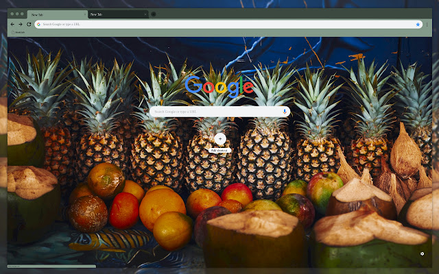 Pineapples in a row  from Chrome web store to be run with OffiDocs Chromium online