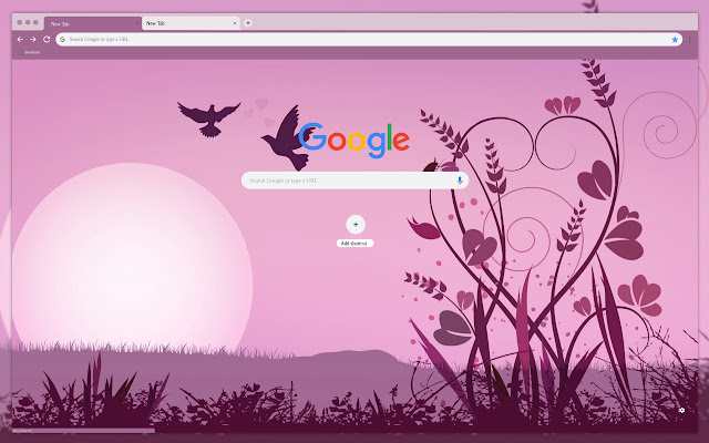 Pink dawn  from Chrome web store to be run with OffiDocs Chromium online