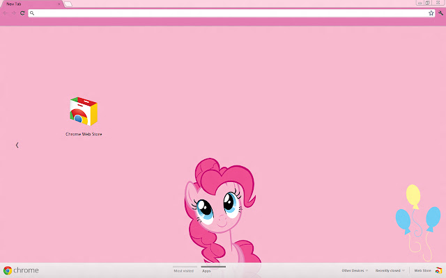 Pinkie Pie (Simplistic)  from Chrome web store to be run with OffiDocs Chromium online