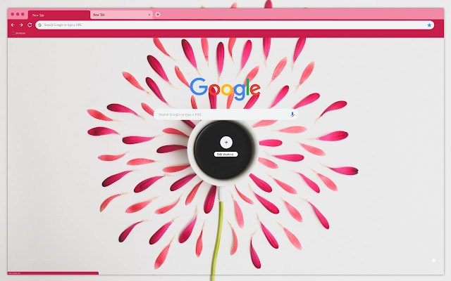 Pink petals  from Chrome web store to be run with OffiDocs Chromium online