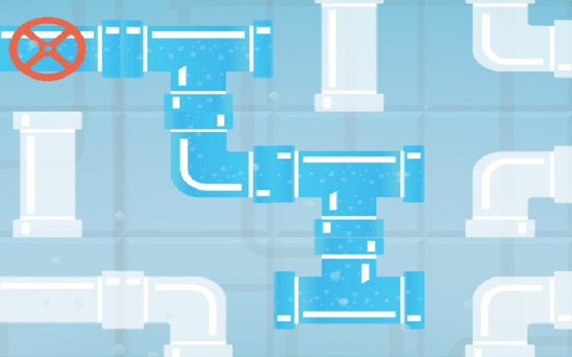 Pipes Flood Puzzle  from Chrome web store to be run with OffiDocs Chromium online