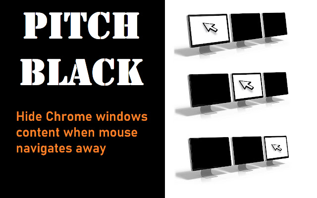 Pitch Black Hide Browser Content  from Chrome web store to be run with OffiDocs Chromium online