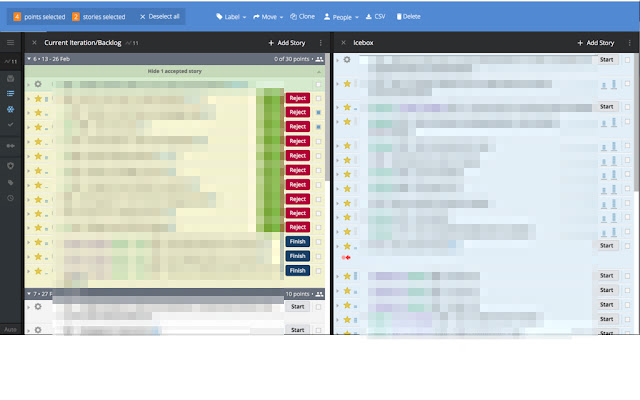 Pivotal Tracker Total Selected Points  from Chrome web store to be run with OffiDocs Chromium online