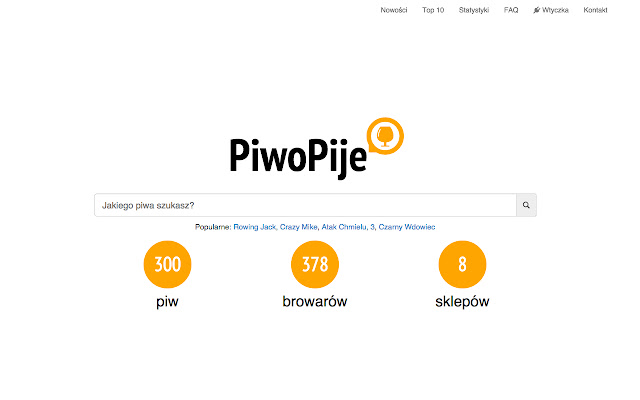 PiwoPije  from Chrome web store to be run with OffiDocs Chromium online