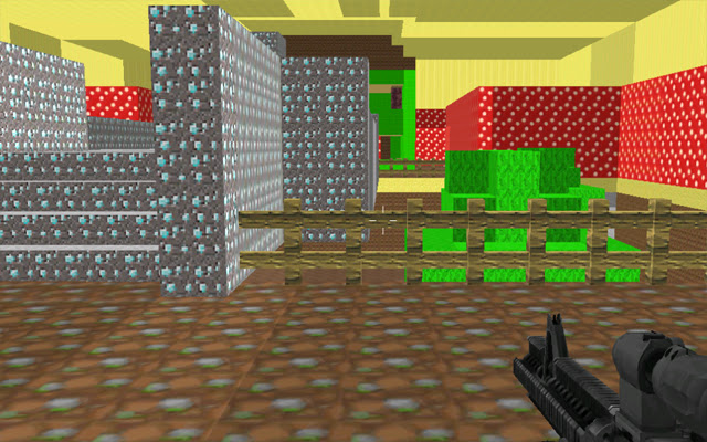 Pixel Gun Combat Online  from Chrome web store to be run with OffiDocs Chromium online