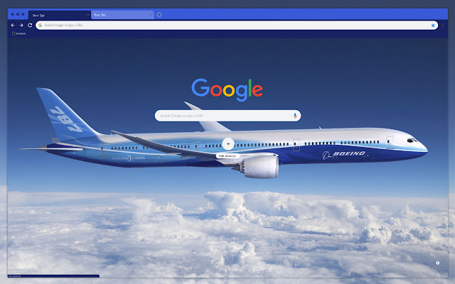 Plane above the clouds  from Chrome web store to be run with OffiDocs Chromium online