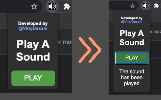 Play A Sound  from Chrome web store to be run with OffiDocs Chromium online