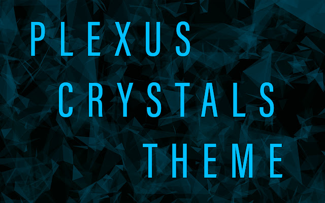 Plexus Crystals (Sky Blue)  from Chrome web store to be run with OffiDocs Chromium online