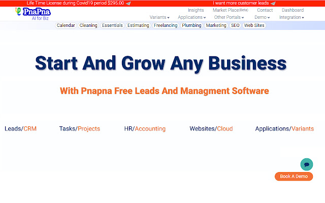 PnaPna CRM  from Chrome web store to be run with OffiDocs Chromium online