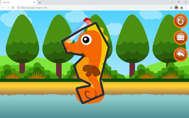 Point To Point Aquatic Game  from Chrome web store to be run with OffiDocs Chromium online