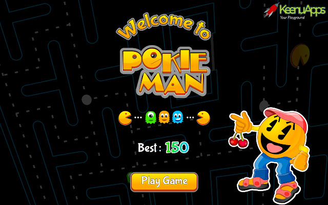 Pokie Man  from Chrome web store to be run with OffiDocs Chromium online