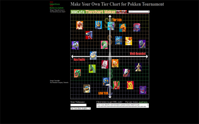 Pokken Tier List Maker  from Chrome web store to be run with OffiDocs Chromium online