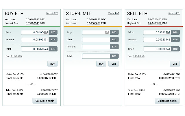 Poloniex Fee Calculator  from Chrome web store to be run with OffiDocs Chromium online