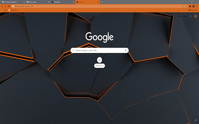 Polygon Abstract Wallpaper Theme  from Chrome web store to be run with OffiDocs Chromium online