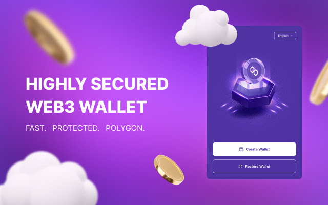 Polygon Wallet  from Chrome web store to be run with OffiDocs Chromium online